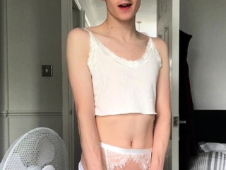 Cute gay emo stripping and jerking