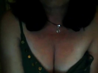 Mature English Woman Plays on Webcam