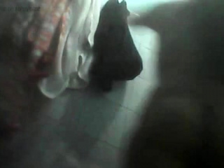 indonesian girl taking a bath